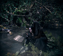 Load image into Gallery viewer, Victorian-Gothic artwork infusing your home with bygone era charm and haunting mysterious atmosphere.Collector's piece, work of art