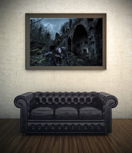 Load image into Gallery viewer, If you love gothic or antique home decor this artwork will add a touch of mystery to your interior