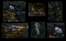 Load image into Gallery viewer, Pre-Raphaelite style artwork for antique interior style. Arthurian legends artwork with painterly detail.