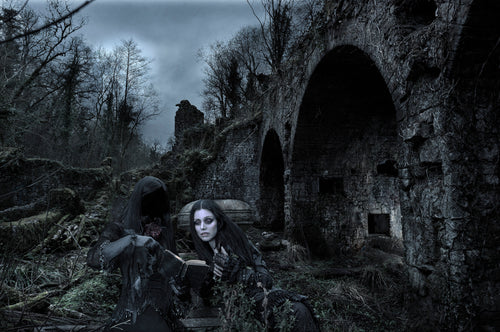 Victorian-gothic artistic photography for  gothic home decor